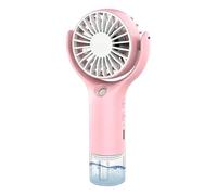 Générique Portable Mist Fan, Grooming Balm Aid, 3 Speed USB Charging Blower with Safety, Water Spray Cosmetic Tool with Comfort, Modern Cooling Design Style, Accessory for Outdoor Office Patio Beach