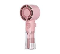Générique Portable Mist Fan, Powerful Cooling Mister, 2.36x1.81x6.3 Inch Fan Unit with High Velocity Build, Resistant ABS Material, Personal Hardware with Handheld Style, Cooling Accessory for Travel