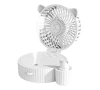 Générique Portable Misting Fan - USB Rechargeable | 3 Speed Water Cooling