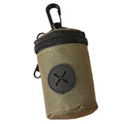 Générique Portable Pet Bag - Dog Waste Storage Pouch, Clip on Zipper Case with Quick Access Feature, Lightweight Bags, Travel Accessory, Convenient Cleanup Tool for Handling Pet Waste on The Go