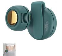 Générique Portable Silent Mini Bladeless Electric Fan, Mini Fan, Portable Cooling-Fan with 3-speeds, Rechargeable Fan for Outdoor/Travel/Office/Sports (Vert)
