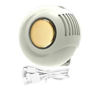 Générique Portable Silent Mini Bladeless Electric Fan, Wearable Cooler, 2.6x2.7x2.8 Inch Personal Device, Rechargeable Fan, Silent Design, Cooling Tool for Travel and Outdoor