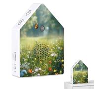 Générique Portable Singing Bird White Noise Machine,Soothing Music Device with Timer and Motion Sensor,Singing Bird Sound Device for Bedroom Bathroom Garden Yoga Travel