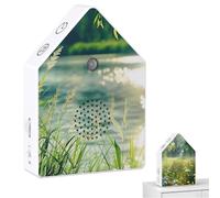 Générique Portable Singing Bird White Noise Machine,Soothing Music Device with Timer and Motion Sensor,Singing Bird Sound Device for Bedroom Bathroom Garden Yoga Travel