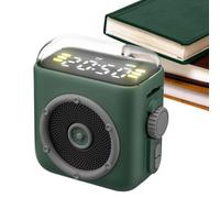 Générique Portable Speaker - Magnetic Music Player, Computer Speakers with Back Clip | Versatile Electronics & Photo Accessories for Study Room, Car, Picnic, Party, Travel, Beach, Fitness and Workout