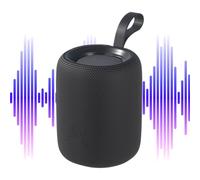 Générique Portable Speaker, Wireless RGB Subwoofer, Waterproof Sound System, Card Input Music Box, Bass Speaker for Pool, Car, Beach, Party, Outdoor, Entertainment, 4.84x3.74 inches