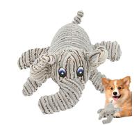 Générique Portable Squeaky Dog Toy, Plush Chewing Toy, Interactive Teething Doll, Tough & Sturdy, Squeaky Sound, Small to Medium Breeds, Fun Playtime, 9.85x9.06 inches