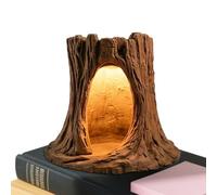 Générique Portable Table Lamp, Rechargeable Tree Light, 5.12x5.12 Inches Decorative Bedside Lamp with Soft Glow System, Modern Ambient Lighting Design, Bedroom Nightstand Light for Home Use