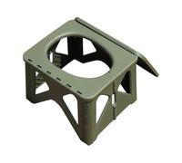 Générique Portable Toilet Seat, Folding Camping Potty Stool Adults with Frame and Comfortable Seat, Outdoor Travel Gear for Hiking Backpacking Fishing Beach Tent RV Car Road Trips
