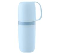 Générique Portable Toothbrush Cup - Dustproof Travel Toothbrush Holder | Travel Toothpaste Storage | Compact Wash Storage System, Ţoothbrush and Toothpaste Organizer Solution for Camping Business Tr