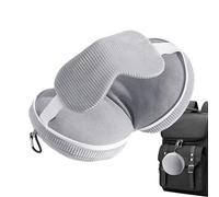 Générique Portable Travel Neck Pillow Eye Cover, Ergonomic Sleeping Headrest for Airplanes, Compact Comfort Pillow for Vacation Camping Backpacking Office Sleeping Resting Relaxing