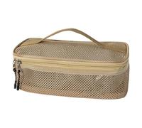 Générique Portable Utensil Organizer, Large Mesh Pouch, 11.42x5.12in Authentic Camp Kitchen Bag, Lightweight Water-Resistant Material, Multiple Compartments for Picnic, Barbecue, Traveling