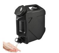 Générique Portable Water Container with Spigot - 10L / 2.6 Gallon Camping Water Tank with Faucet & Carry Handle | RV Watêr Jug for Car Travel, BBQ, Picnics & Outdoor Events,