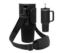 Générique Portabottiglie - Borsa in per Borraccia Con Tracolla 40oz | BBorsa Termica per Borraccia Bottiglia in Neoprene Con Tracolla Regolabile, Borsa Porta Bottiglia D'acqua | Accessori Bambini Bot