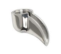 Générique Portafilter de Machine, buse dérivation simple/Double bec 58mm, filtre à café, accessoires tête panier 1 pièces(B)