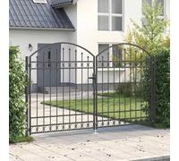Générique Portail de clôture Autre Gris 300 x 175 cm Acier,Quincaillerie,Clôtures & barrières,Portillons-42008936