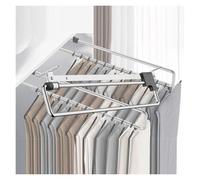 Générique Portant rétractable pour Pantalons, Barre de Suspension Robuste, capacité de Charge de 25 kg, idéal pour Les châles et Les Jeans, Design Compact, 400 mm, 1 pièce