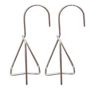 Générique Porte-,2 Pièces Crochets Muraux Robustes - Suspension Pour s D'Intérieur Avec Crochets Pour Pots En Argile | Pour Balcon Terrasse Jardin Cour Clôture Décoration Maison Jardinage