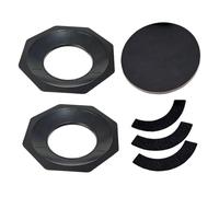 Générique Porte-Abrasif pour Boule De Bowling - Outil De Ponçage Précis Universel, Support De Disque De Polissage, Adaptateur Stable pour Sphère | Kit De Maintenance pour Débutants Passionnés Famille