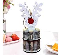Générique Porte-argent de Noël - Porte-argent en Bois pour Fêtes,Décoration cadeau pour fêtes anniversaires et diplômes