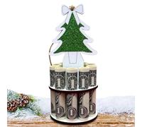 Générique Porte-argent de Noël | Porte-cartes de vœux en bois - Décoration cadeau pour fêtes anniversaires et diplômes