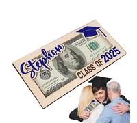 Générique Porte Argent Diplôme Pour Espèces | Portefeuille D'Argent Pour Diplômé | Décorations Lycée Fournitures Promotion 2025 Fils Fille Étudiants