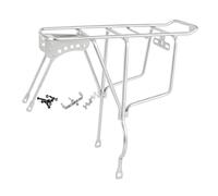 Générique Porte-Bagages arrière de vélo for vélos de 16/18/20 Pouces, siège arrière de vélo Polyvalent for l'équitation, Livraison d'accessoires de Cyclisme(Silver)