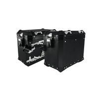 Générique Porte-Bagages en Aluminium, Sacoche de Coffre arrière, Support en Acier Inoxydable pour Rangement de Casque (BK Rack) (BK Panniers)
