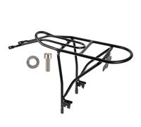 Générique Porte-Bagages et Pliant Arrière en Alliage D'aluminium pour Vélo Noir, Stable et Léger, pour Cyclisme en Extérieur et Usage Usage
