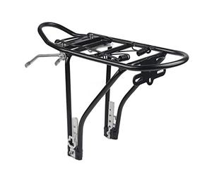 Générique Porte-Bagages Vélo Support Arrière Porte-Bagages Aluminium Alliage Montage Rapide Siège Capacité 9kg Adapté Aux Balades Loisirs Déplacements