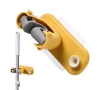 Générique Porte-Balai Et Serpillère | Porte-Serpillière | Gain De Place Adhésif Sans Trace Pour Outils De Nettoyage Dans Buanderie Garage Salle De Bain Cuisine