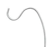 Générique Porte-Banane,Crochet à Fruits en Acier Inoxydable - Support De Rangement Pour Bananes - Pour Cuisine Comptoir Placard Table Appartement Restaurant Dortoir