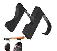 Générique Porte-batte mural - Ensemble de 2 supports muraux avec crochet | Rack pour battes de baseball,Pour Couloir, Sous-Sol, Club, Dortoir, Espace Bureau, Maison, Porche, Garage Et Salon