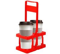 Générique Porte-bière, Support de canette de bière Portable - Panier à bière Portable Pliable - Porte-vin, Porte-bière de Whisky à 2 Bouteilles pour Un Usage, fêtes en Plein air