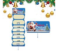 Générique Porte-Billets de Noël - Idée de Cadeau pour fête - Christmas Santa Cash Envelopes with 10 Slots - Wife Husband Son Daughter Family Friends