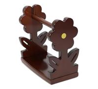 Générique Porte-Bobine | Distributeur Horizontal de Bobines de Laine - Support Distributeur à Broche en Bois Accessoire pour Passionnées de Tricot Mères et Artisanes