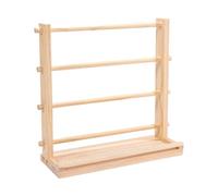 Générique Porte-Bobines Présentoir en Bois Grande Capacité avec Graduation