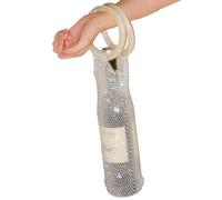 Générique Porte-Bouteille De Vin,Support Portable Réutilisable en Mesh avec Poignée en Résine | Sac à Bouteille de Vin,pour Pique-Nique Noël Déménagement Échange Usage Quotidien Expédition Voyage