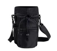 Générique Porte-Bouteille d'eau - Pochette de Rangement pour Gourde avec Compartiments | Pochette Organisatrice Imperméable Légère à Sangle Réglable pour Transport - Randonnée - Camping - Fitness