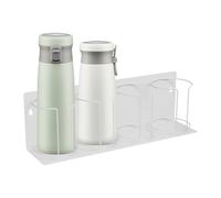 Générique Porte-Bouteilles Magnétique,Porte-Gobelet Magnétique pour Réfrigérateur | Organisateur 4 Emplacements pour Maison Bureau Cuisine