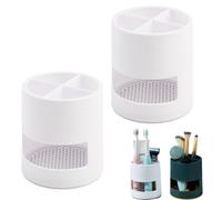 Générique Porte-Brosse à Dents avec 4 Compartiments,Pot Brosse a dent,Rangement Brosse a dent,Support Brosse a dent,Porte Brosse a dent,Pot Brosse à dent Salle de Bain,Pot a Brosse a dent 2pcs