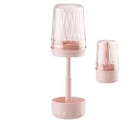 Générique Porte-Brosse À Dents pour Voyage, Housse Étanche Compacte pour Accessoires de Toilette, Étui Léger Multifonction Organisateur de Sal de Bain Hôtel Vacances Déplacements