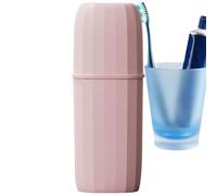 Générique Porte-Brosse à Dents, récipients de Voyage de Brosse à Dents | Couvercle de Brosse à Dents Portable | Rangement de Tasse à poussière Multifonction pour Le Camping de Salle de Bain