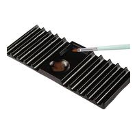 Générique Porte-Brosse À Ongles - Support Organisateur Double Tête - Plateau De Rangement pour Outils À Ongles Bureau,pour Femmes débutantes et techniciennes passionnées d'art Maison Salon