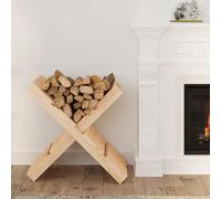 Générique Porte-bûches 47x39,5x48 cm Bois Massif de pin,Accessoires pour Range-bûches & Porte-bûches,4.83KG-822447