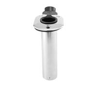 Générique Porte Canne INOX Finition Miroir Moderne en Acier Inoxydable Support de Montage Robuste, Accessoires à Pêche Bateau de Pêche