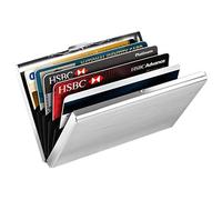 Générique Porte-Cartes Portefeuille - Étui de 4,7 Pouces | Protecteur en d'aluminium - Bloc antivol Cartes d'identité bancaires de crédit Voyage sécurisé Portable Léger