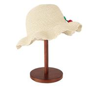 Générique Porte-Chapeaux Pour Exposition - Organisateur À Perruques En Bois - Présentoir Décoratif Perruques, Bijoux, Montres, Collections, Modèles Et Poupées Pour Chambre Ou Boutique