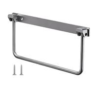 Générique Porte-Chaussures Pliable pour Camping-Car, Rangement Mural en Alliage d’Aluminium, 13,1 in / 33,3 cm, Rabattable, Facile à Nettoyer, pour Camping-Cars, Vans et Bateaux, Gris