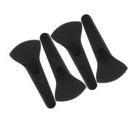 Générique Porte-ciseaux en Plastique et Aimant Magnétique Noir Cuisine 4pcs pour Rangement Polyvalent Mural Minimaliste Adapté la Cuisine